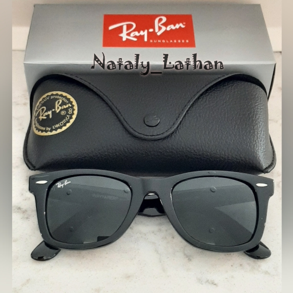 Ray-Ban (Store Display) Wayfarer Black RB2140 - Picture 2 of 14